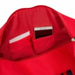 New Rebels ® Stan - Canvas - Sporttas - Weekendtas - Rood -reis winkel new rebels stan canvas sporttas weekendtas rood 2