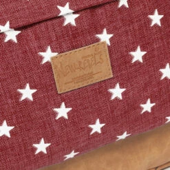 New Rebels ® Star Range - Rugtas - Rugzak - Stars - Burgundy -reis winkel new rebels star range rugtas rugzak stars burgundy 4