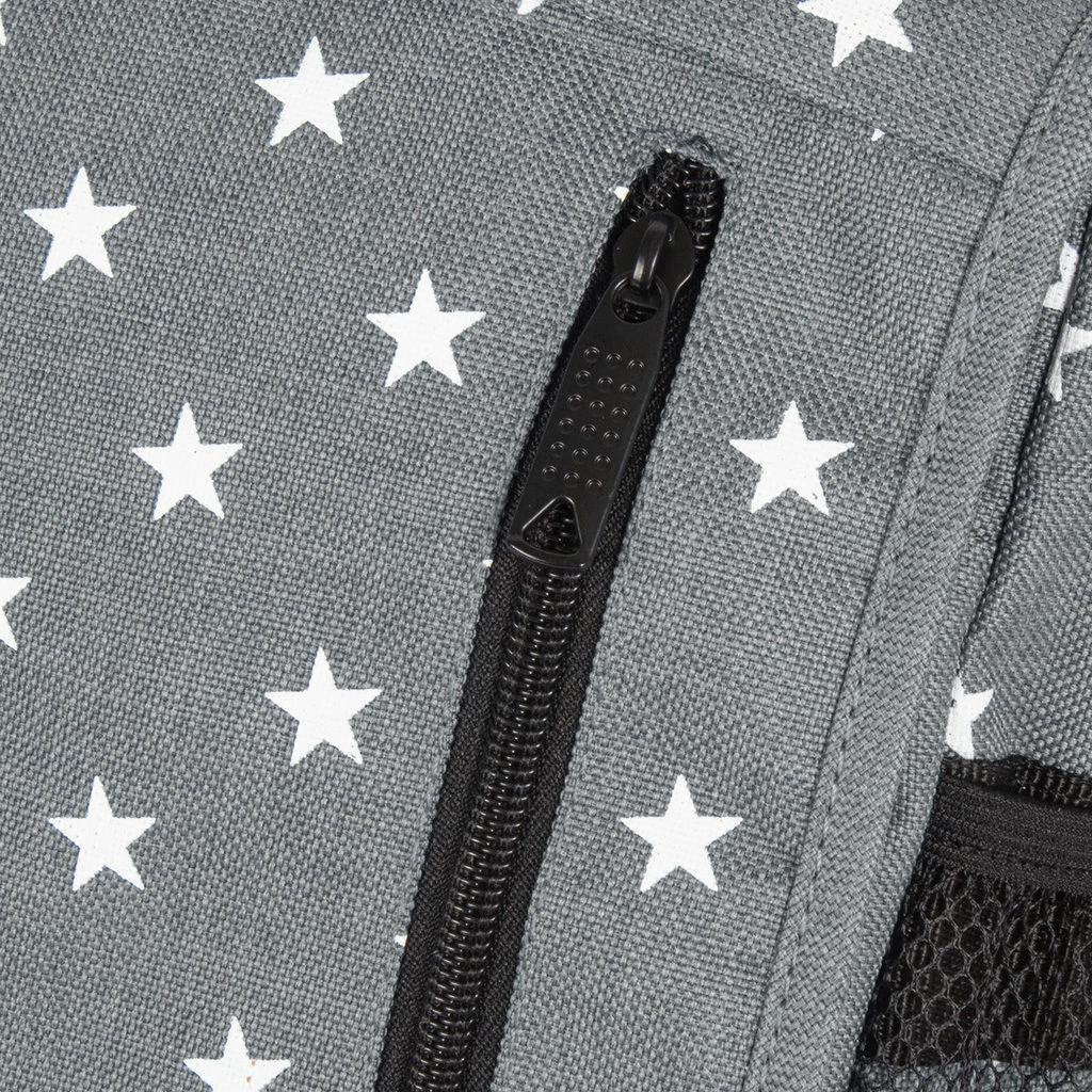 New Rebels ® Star25 - Medium SchoudertasA5 - Crossbodytas Met Flap - With Stars- Grijs 7 New Rebels ® Star25 - Medium SchoudertasA5 - Crossbodytas Met Flap - With Stars- Grijs - Afbeelding 5