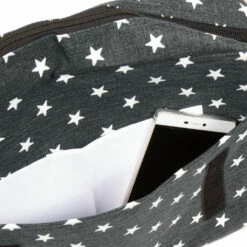 New Rebels ® Star25 - Medium SchoudertasA5 - Crossbodytas Met Flap- Grijs - With Stars -reis winkel new rebels star25 medium schoudertas a5 crossbodyt 27