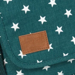 New Rebels ® Star25 - Medium SchoudertasA5 - Crossbodytas Met Flap -froggreen With Stars -reis winkel new rebels star25 medium schoudertas a5 crossbodyt 40