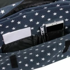 New Rebels ® Star26 - Medium SchoudertasA4 - Crossbodytas Met Flap - With Stars -shadow Blue With Stars -reis winkel new rebels star26 medium schoudertas a4 crossbodyt 5