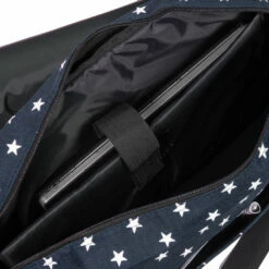 New Rebels ® Star26 - Medium SchoudertasA4 - Crossbodytas Met Flap - With Stars -shadow Blue With Stars -reis winkel new rebels star26 medium schoudertas a4 crossbodyt 6