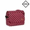New Rebels ® Star26 - Medium SchoudertasA4- Crossbodytas Met Flap - With Stars - Burgundy -reis winkel new rebels star26 medium schoudertas a4 crossbodyt 7