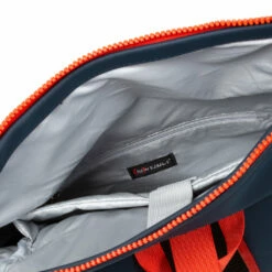 New Rebels ® Tim - Rolltop - Rugtas - Rugzak - Waterafstotend - Navy Blauw/Rood -reis winkel new rebels tim rolltop rugtas rugzak waterafstoten 14