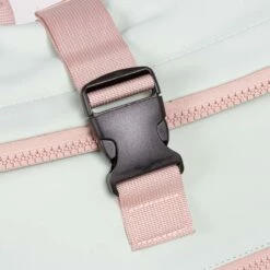 New Rebels ® Tim - Rolltop - Rugtas - Rugzak - Waterafstotend - Mint/Zacht Roze -reis winkel new rebels tim rolltop rugtas rugzak waterafstoten 18