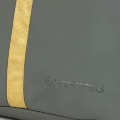 New Rebels ® Tim Rolltop Rugtas Small Anthracite/Yellow -reis winkel new rebels tim rolltop rugtas small anthracite yel 3