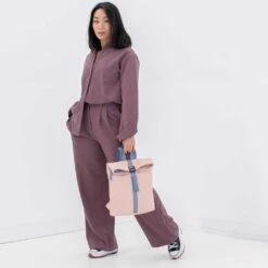 New Rebels ® Tim Rolltop Rugtas Small Soft Pink/Lila -reis winkel new rebels tim rolltop rugtas small soft pink lila 3