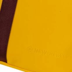 New Rebels ® Tim Rolltop Rugtas Small Yellow/Burgundy -reis winkel new rebels tim rolltop rugtas small yellow burgund 4