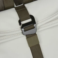 New Rebels ® Tim RolltopRugzak Klein Beige/Olive -reis winkel new rebels tim rolltop rugzak klein beige olive 2