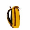 New Rebels ®Tim - Rolltop - Rugzak - Rugtas - Waterafstotend - Geel/Burgundy -reis winkel new rebels tim rolltop rugzak rugtas waterafstoten