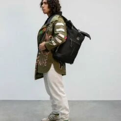 New Rebels ® Tim Rugzak Waterafstotend Zwart/Grijs -reis winkel new rebels tim rugzak waterafstotend zwart grijs 6