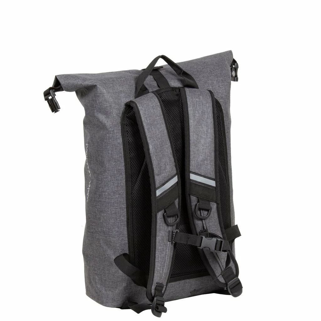 New Rebels ® Vepo - Waterproof - Rolltop - Watersport - Waterdichte Rugzak / Ritsen - 32L- Gray 4 New Rebels ® Vepo - Waterproof - Rolltop - Watersport - Waterdichte Rugzak / Ritsen - 32L- Gray - Afbeelding 2