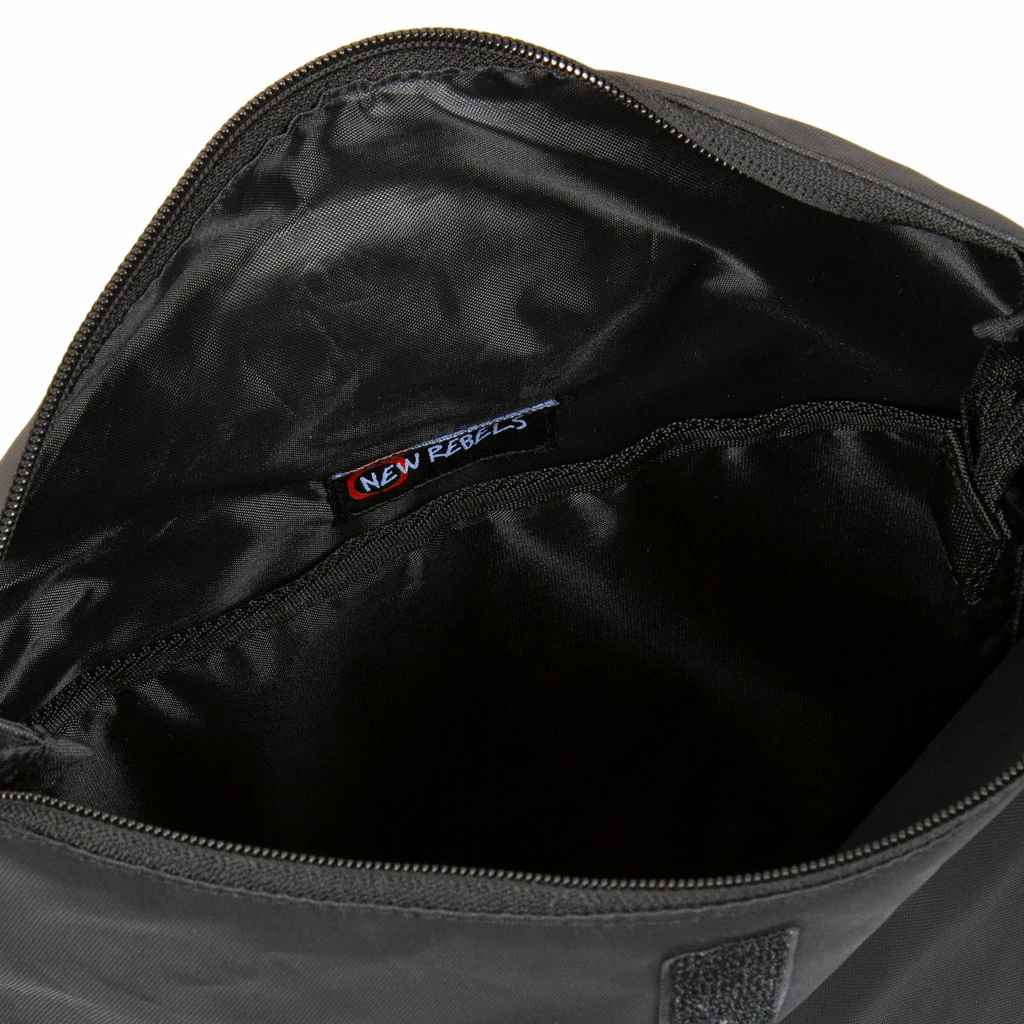 New Rebels ® Waxed - Gesp - Rugzak - Rugtas - Zwart 5 New Rebels ® Waxed - Gesp - Rugzak - Rugtas - Zwart - Afbeelding 3