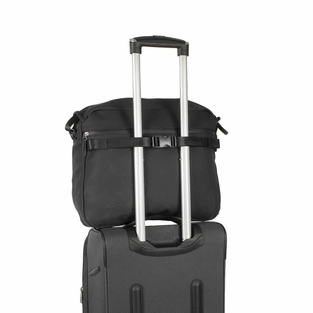 New Rebels ® William - Computer Schoudertas - Cognac 10L- Waterafstotend 11 New Rebels ® William - Computer Schoudertas - Cognac 10L- Waterafstotend - Afbeelding 9