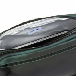 New Rebels ® William - Computer Schoudertas - Donkergroen 10L- Waterafstotend -reis winkel new rebels william computer schoudertas donkergroe 2