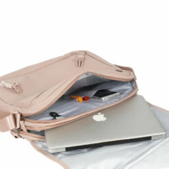 New Rebels ® William - Computer Schoudertas - Old Pink 10L- Waterafstotend -reis winkel new rebels william computer schoudertas old pink 1 7