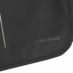 New Rebels ® William - Computer Schoudertas - Zwart 10L- Waterafstotend -reis winkel new rebels william computer schoudertas zwart 10l 4