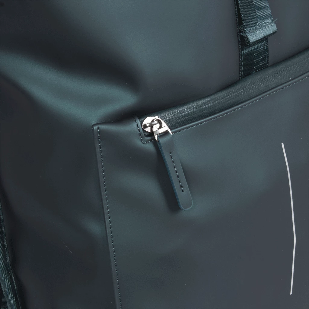 New Rebels ® William - Rolltop - Rugzak - Donkergroen 16L- Waterafstotende Rugtas 5 New Rebels ® William - Rolltop - Rugzak - Donkergroen 16L- Waterafstotende Rugtas - Afbeelding 3