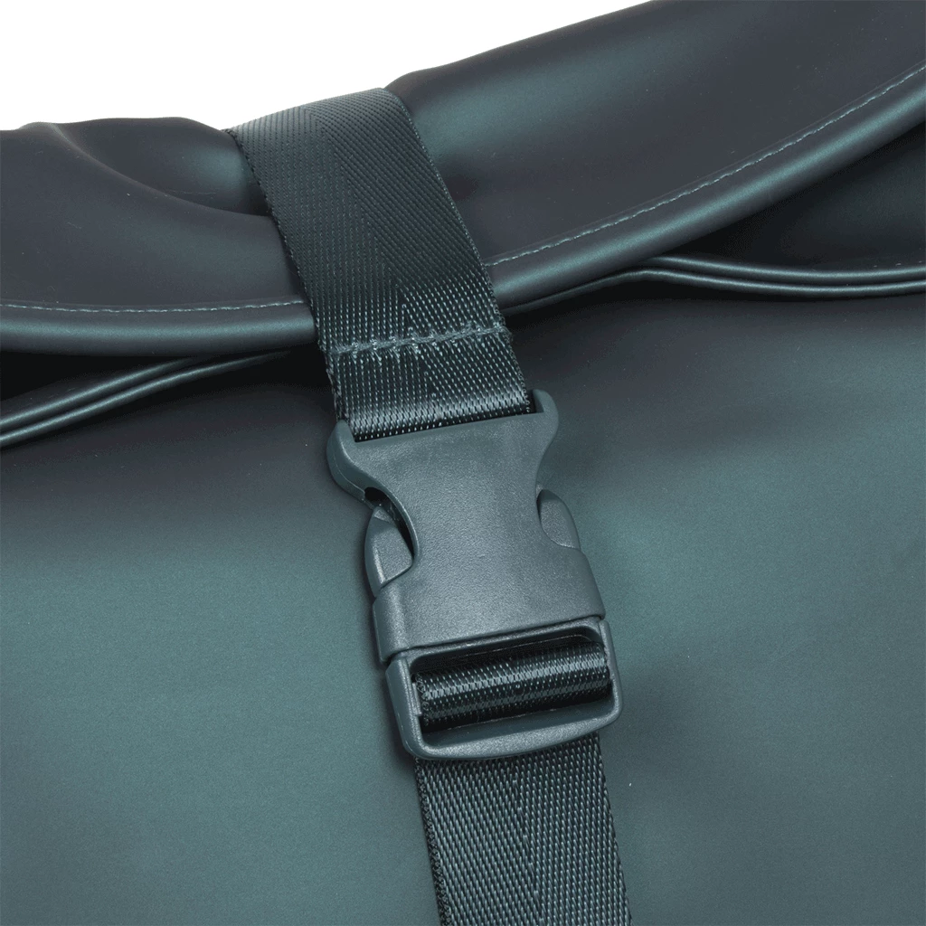 New Rebels ® William - Rolltop - Rugzak - Donkergroen 16L- Waterafstotende Rugtas 6 New Rebels ® William - Rolltop - Rugzak - Donkergroen 16L- Waterafstotende Rugtas - Afbeelding 4