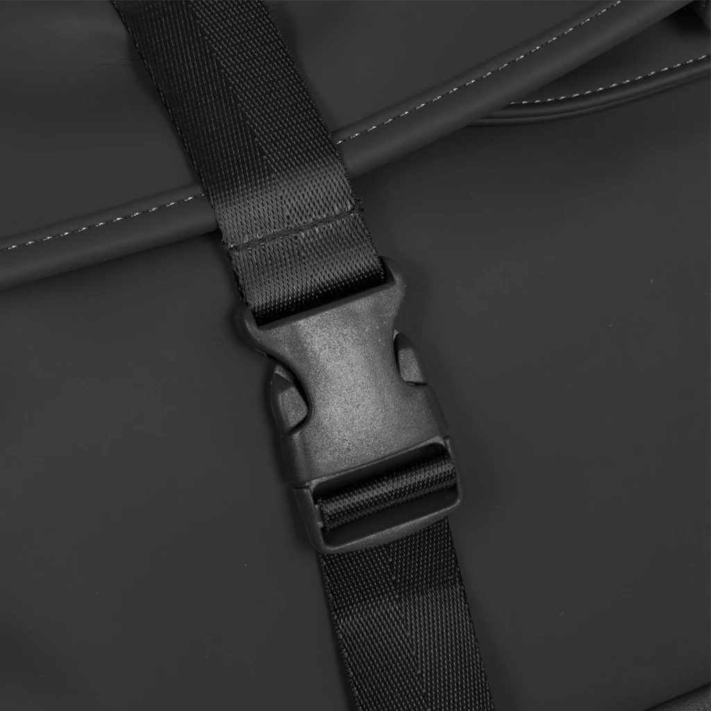 New Rebels ® William - Rolltop - Rugzak - Zwart 16L- Waterafstotende Rugtas 5 New Rebels ® William - Rolltop - Rugzak - Zwart 16L- Waterafstotende Rugtas - Afbeelding 3