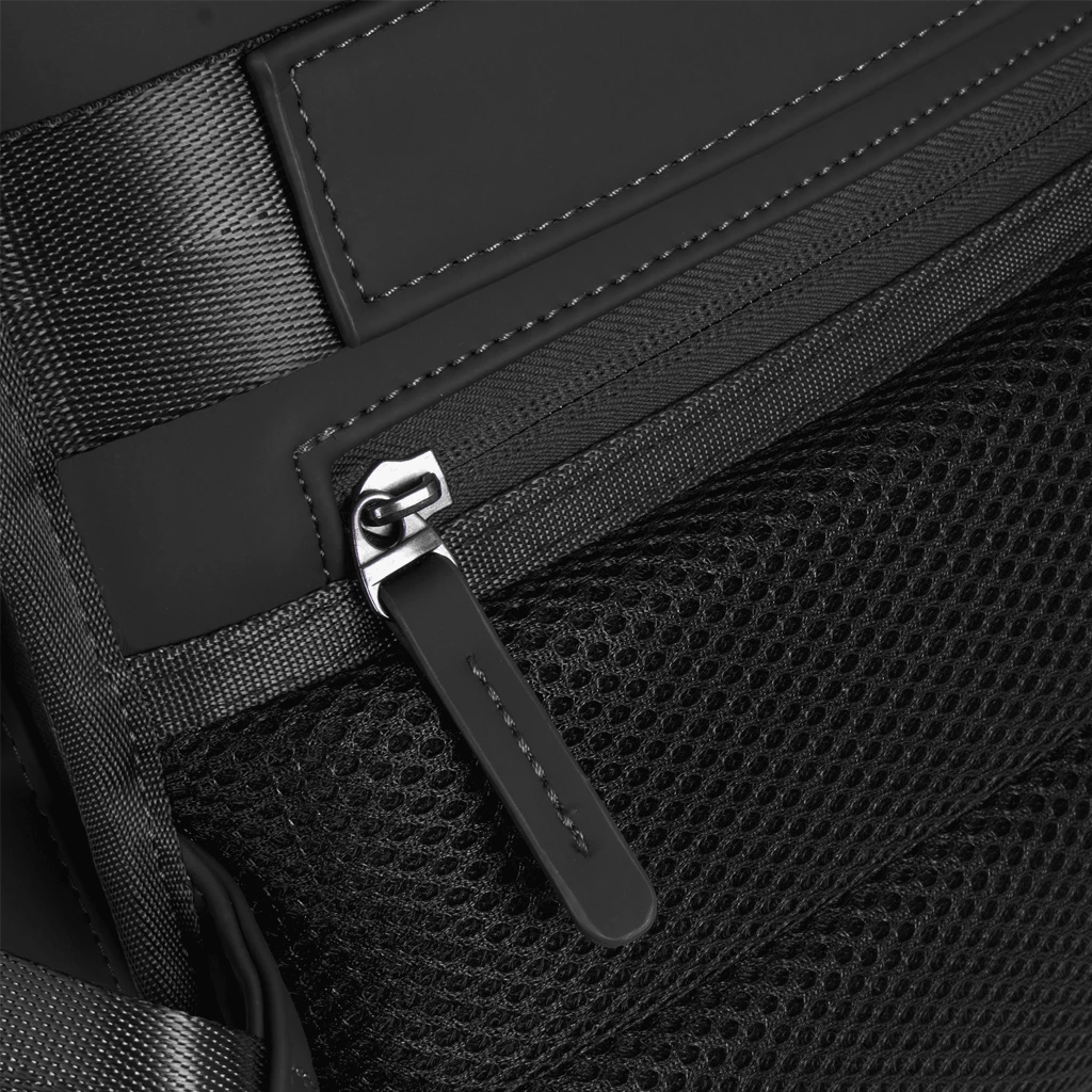 New Rebels ® William - Rolltop - Rugzak - Zwart 16L- Waterafstotende Rugtas 8 New Rebels ® William - Rolltop - Rugzak - Zwart 16L- Waterafstotende Rugtas - Afbeelding 6