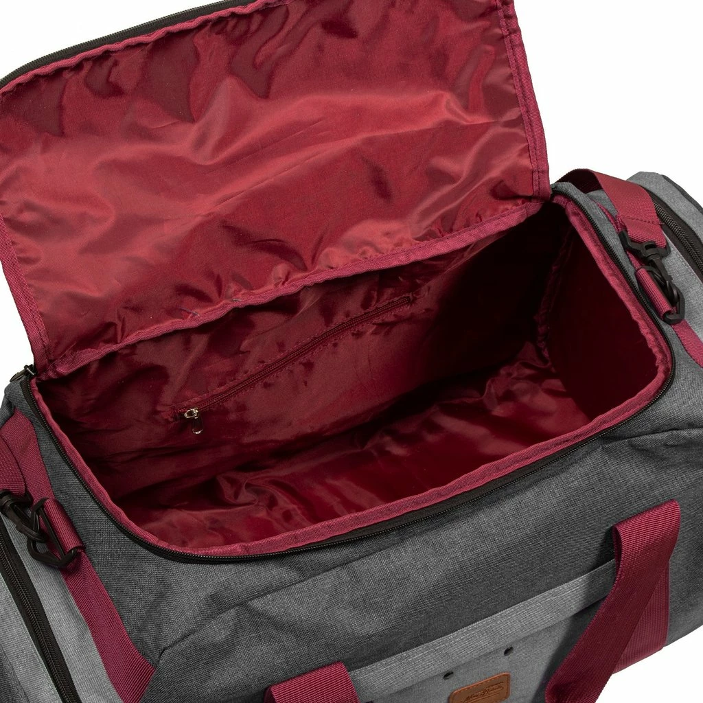 New Rebels ® Wodz Sports Bag Anthracite/Grey Medium V | Weekendtas | Sporttas 10 New Rebels ® Wodz Sports Bag Anthracite/Grey Medium V | Weekendtas | Sporttas - Afbeelding 8