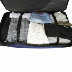 Woodville Alexis Duffel Navy 96L Reistas - Trolley -reis winkel new rebels woodville alexis duffel navy 96l reista 3