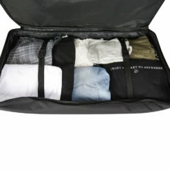 Woodville Alexis Duffel Zwart 96L Reistas - Trolley -reis winkel new rebels woodville alexis duffel zwart 96l reist 3